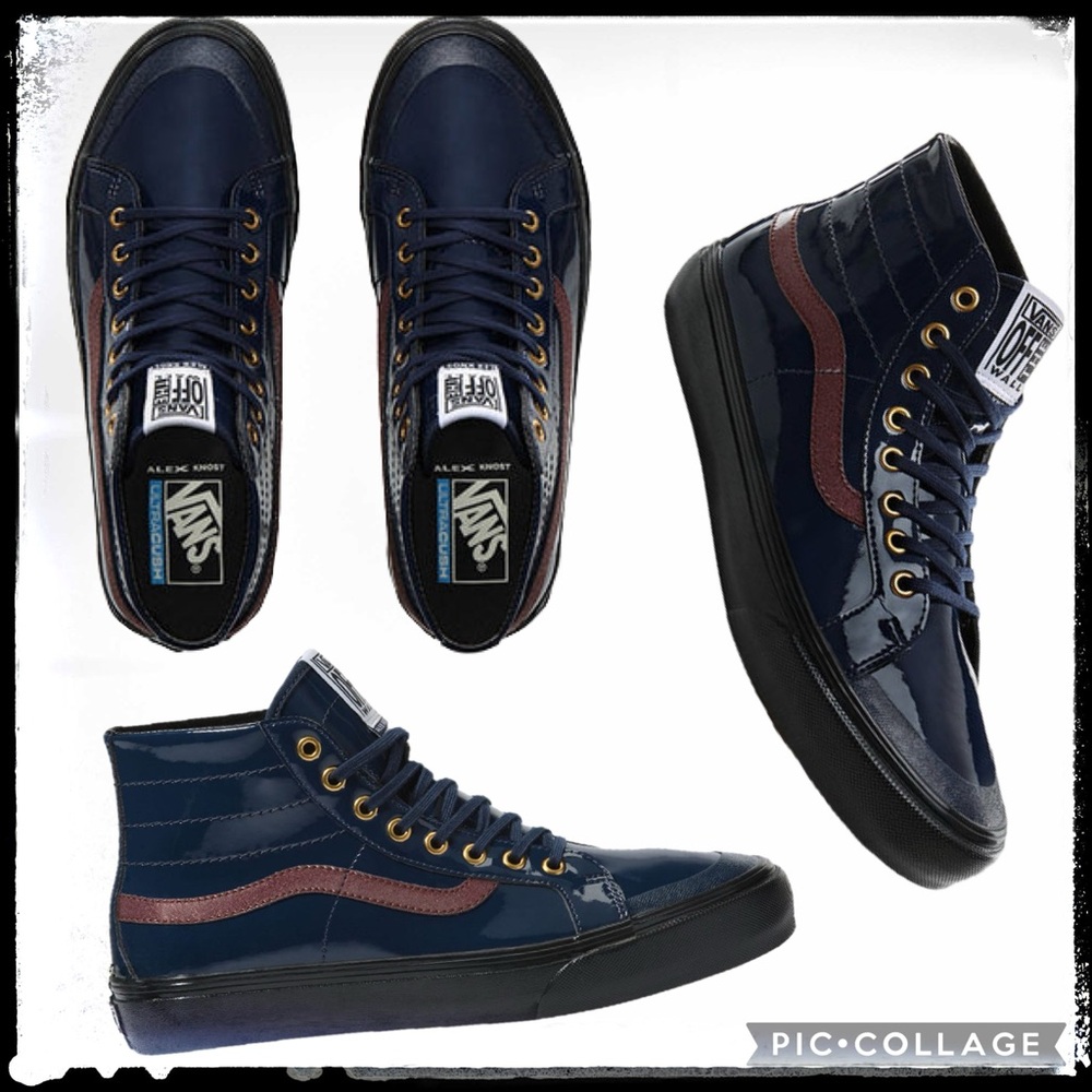 Vans Sk8 Hi 138 Decon Rubber Alex Knost Dress Blues  Men’s Size 9/Women 10.5